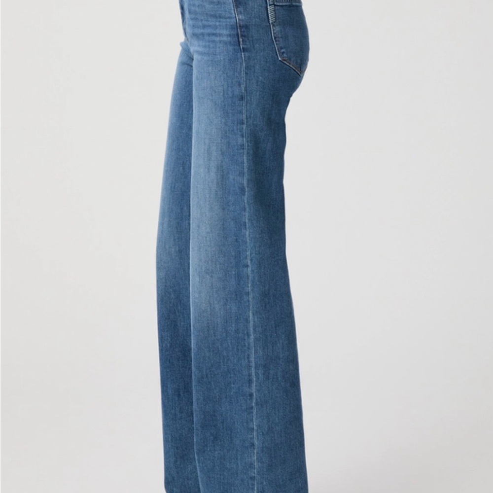 PAIGE Sasha wide leg jeans 32 - Picture 2 of 10